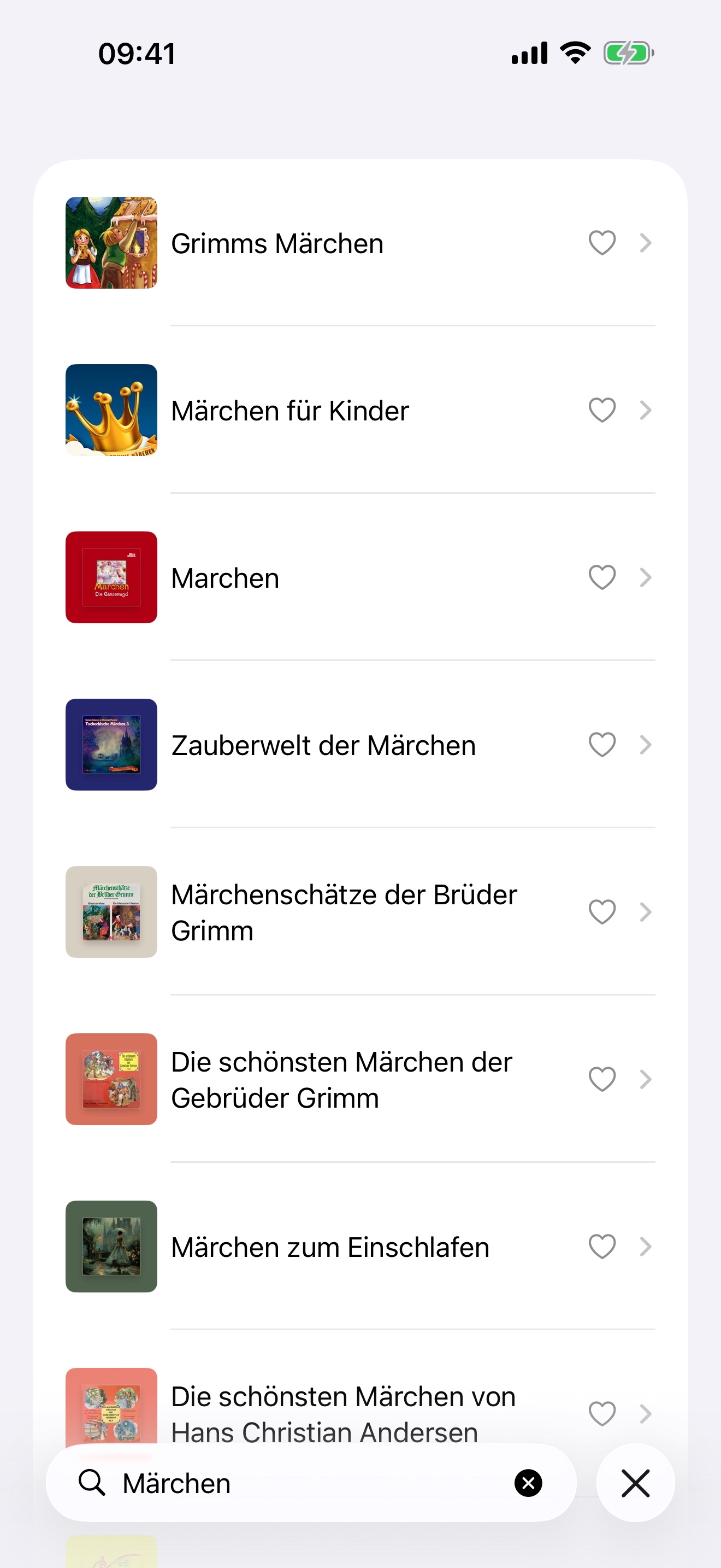 Suche, ungerahmt